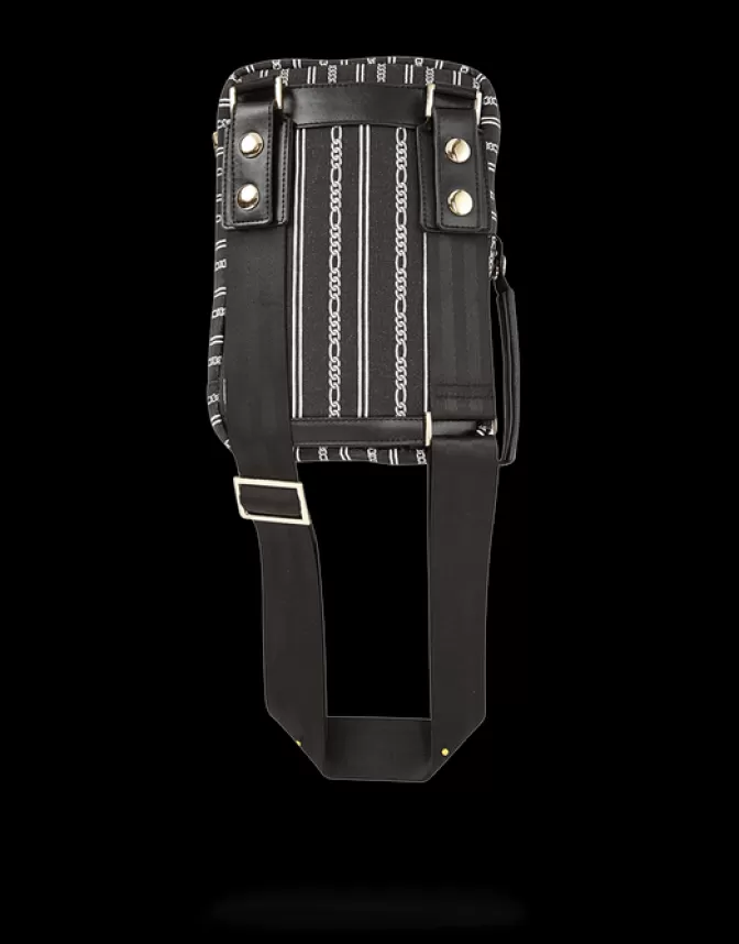 Sprayground Zaino Streetwear Squali Reverse Nero - Edizione Limitata Ispirazione Parigi