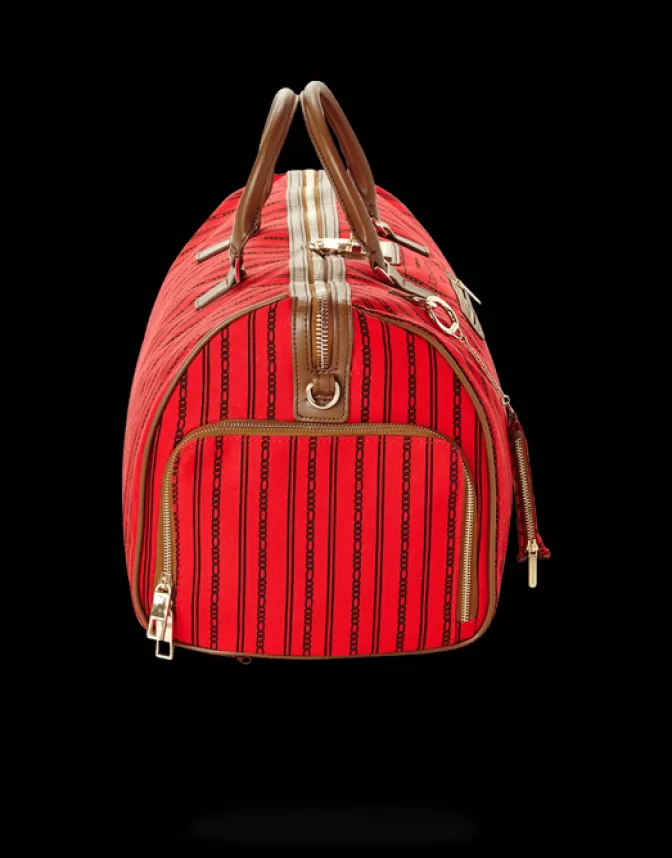 Sprayground Borsa da Viaggio Edizione Esclusiva - Squali Inversi a Parigi Design Unico