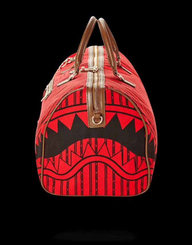 Sprayground Borsa da Viaggio Edizione Esclusiva - Squali Inversi a Parigi Design Unico