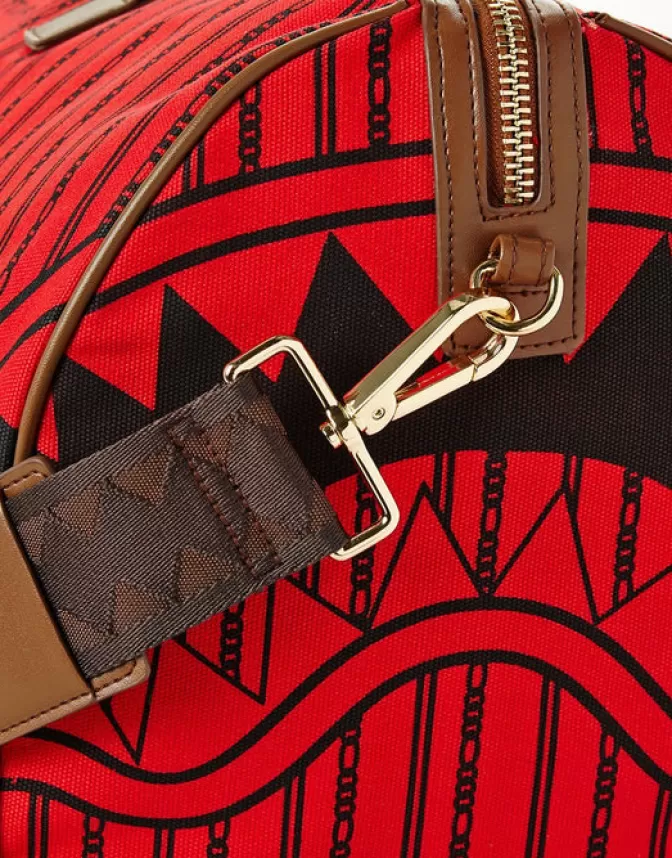 Sprayground Borsa da Viaggio Edizione Esclusiva - Squali Inversi a Parigi Design Unico