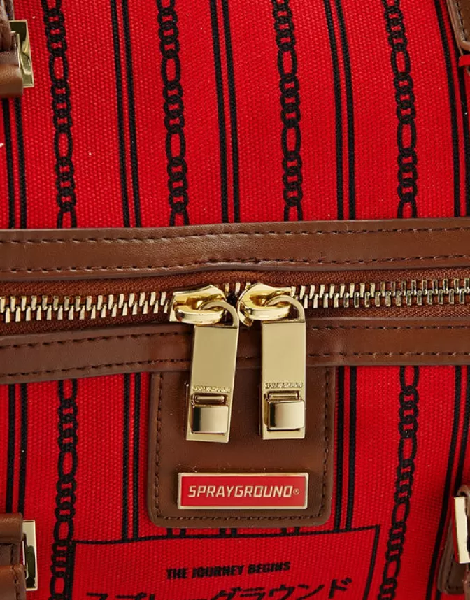 Sprayground Borsa da Viaggio Edizione Esclusiva - Squali Inversi a Parigi Design Unico
