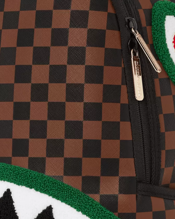 Sprayground Originale - Zaino da Viaggio con Motivo Squalo Aerodinamico | Edizione Speciale Romeo Air Italia, Design Urbano e Capienza Generosa
