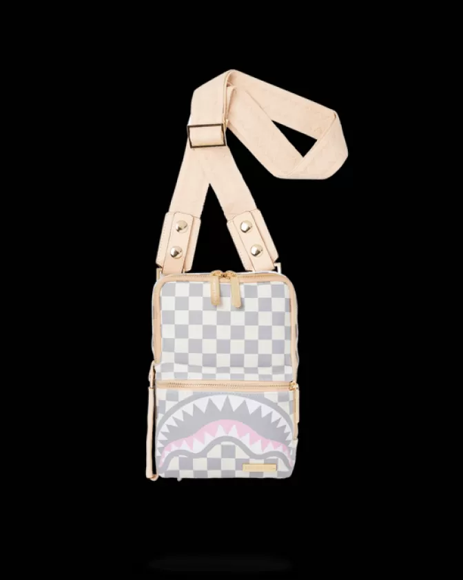 Borse a Tracolla Sprayground | Modello Palais con Stampe Botaniche e Design Crossbody Rosa Imperiale