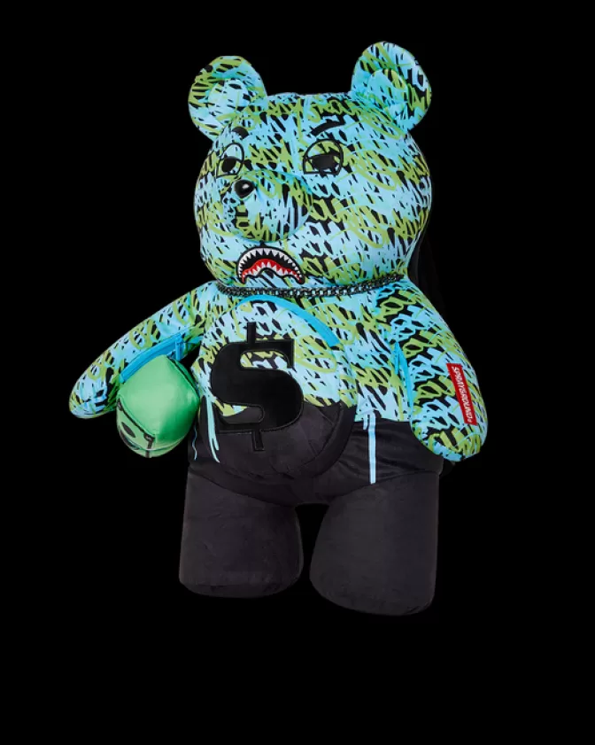 Sprayground Zaino Peluche Stiloso - Design Esclusivo 