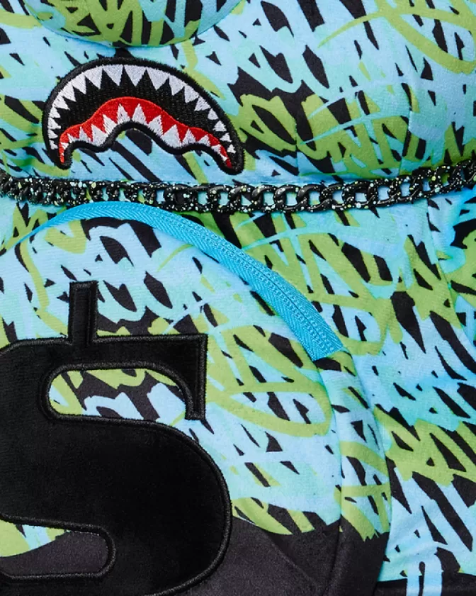 Sprayground Zaino Peluche Stiloso - Design Esclusivo 