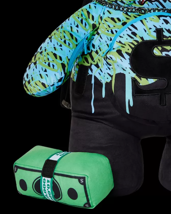 Sprayground Zaino Peluche Stiloso - Design Esclusivo 