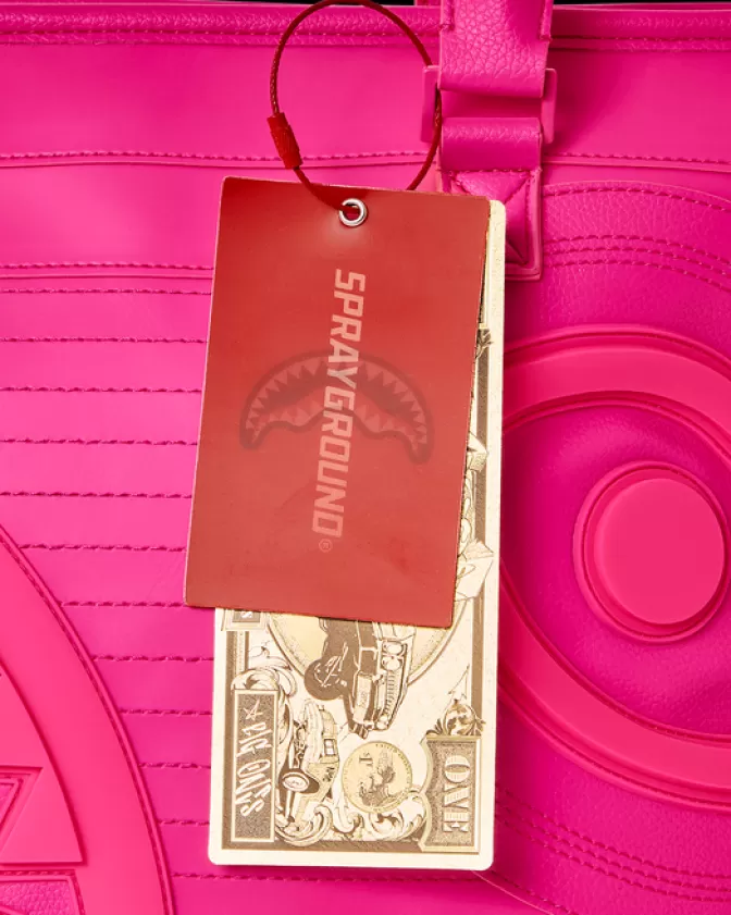 Sprayground Borsa Tote Sakura - Onda Dinamica con Stampa Fioritura Esclusiva