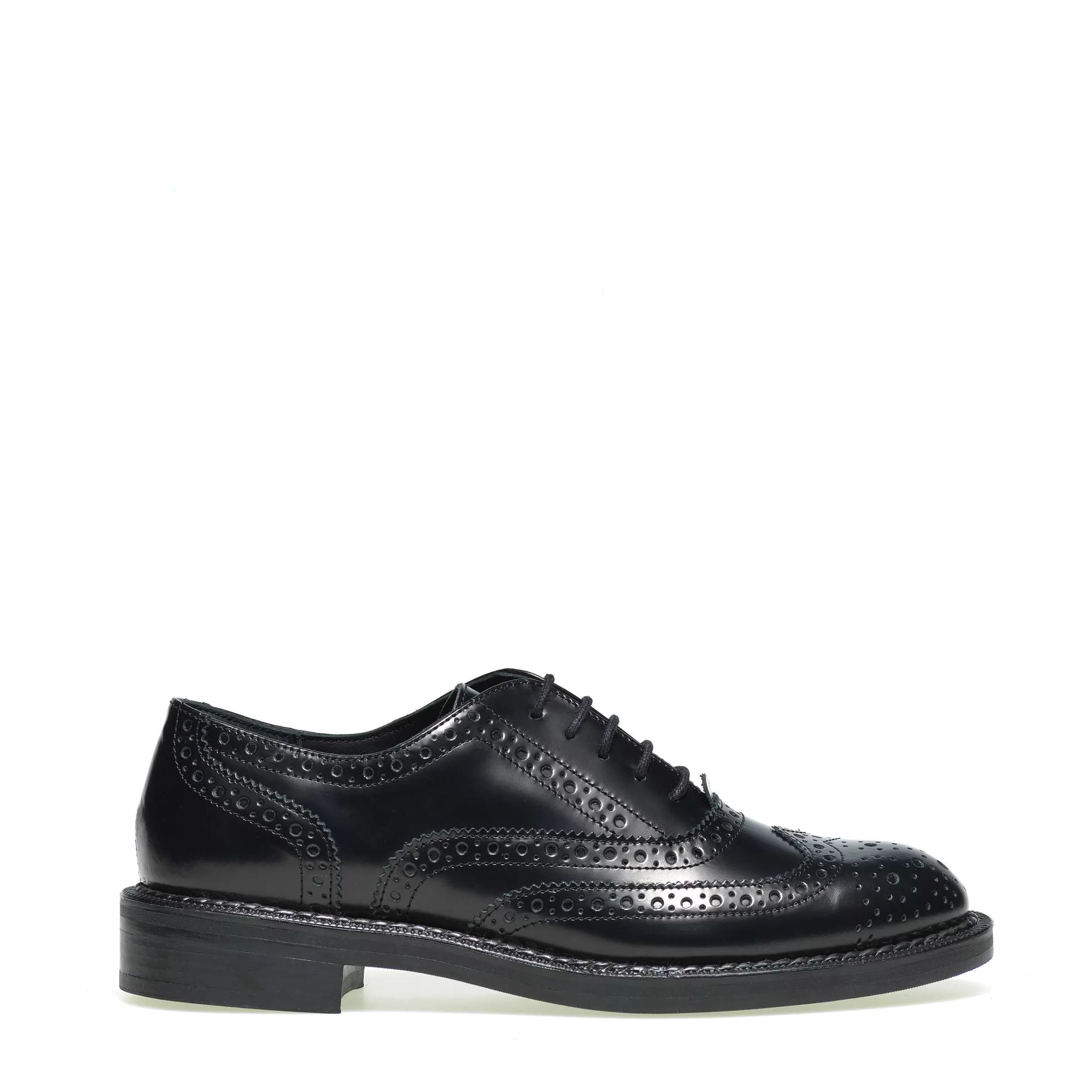 Scarpe Donna Mocassini Eleganti con Lacci in Pelle Morbida Opaca - Dettaglio Decorativo a Coda di Rondine, Design Confortevole per Piedi Delicati