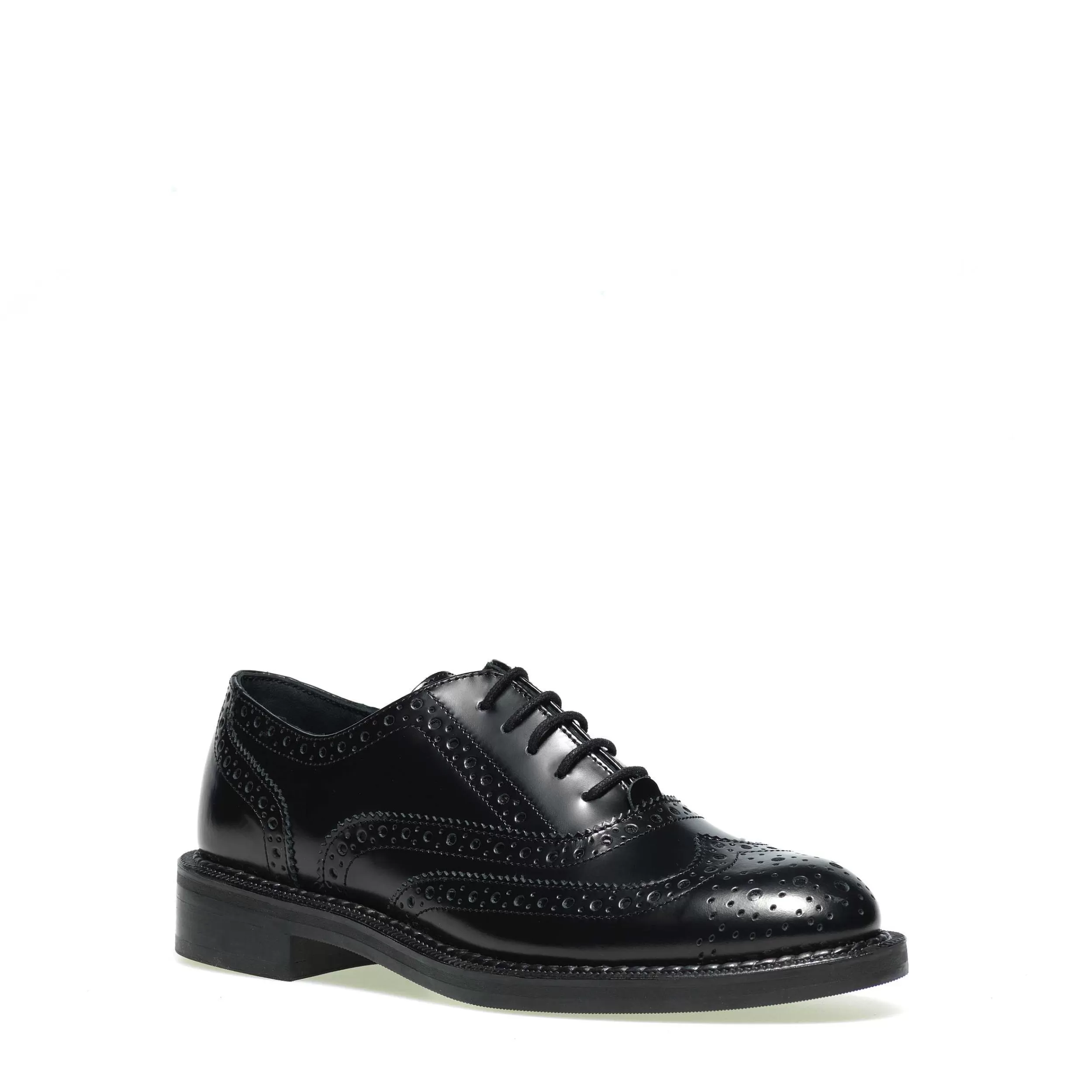 Scarpe Donna Mocassini Eleganti con Lacci in Pelle Morbida Opaca - Dettaglio Decorativo a Coda di Rondine, Design Confortevole per Piedi Delicati