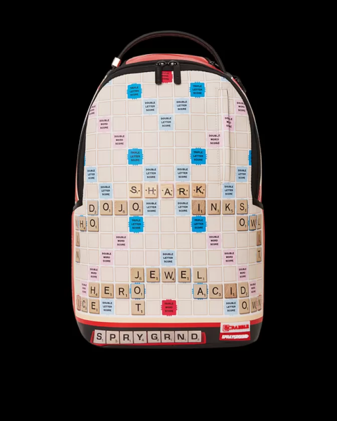 Zaino Sprayground Shark Scrabble - Design Esclusivo DLXV per Stile Unico