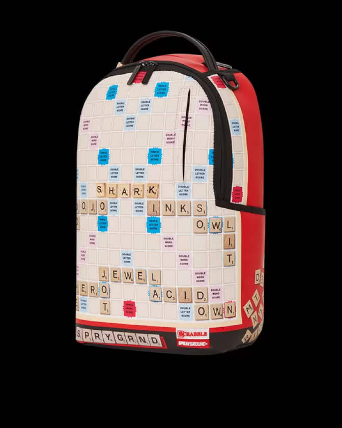 Zaino Sprayground Shark Scrabble - Design Esclusivo DLXV per Stile Unico