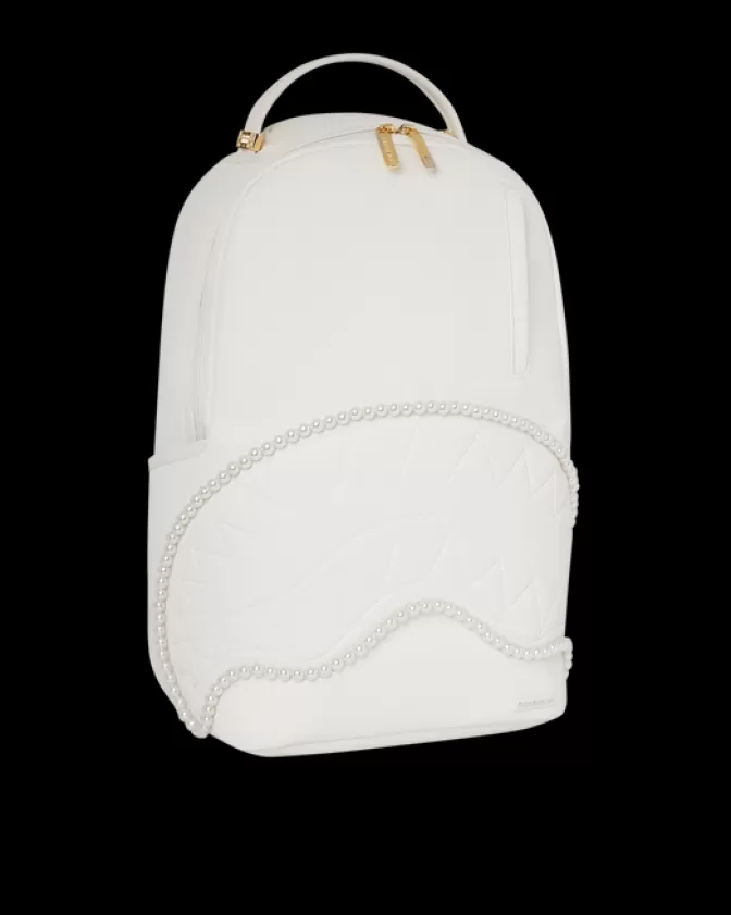 Zaino Sprayground - Capolavoro Unisex con Motivo Perle Segrete e Stile Urbano Futuristico