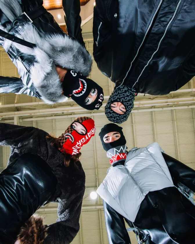 Maschere Termiche Sprayground - Accessori Antigelo con Cuciture Rinforzate per Freddo Estremo