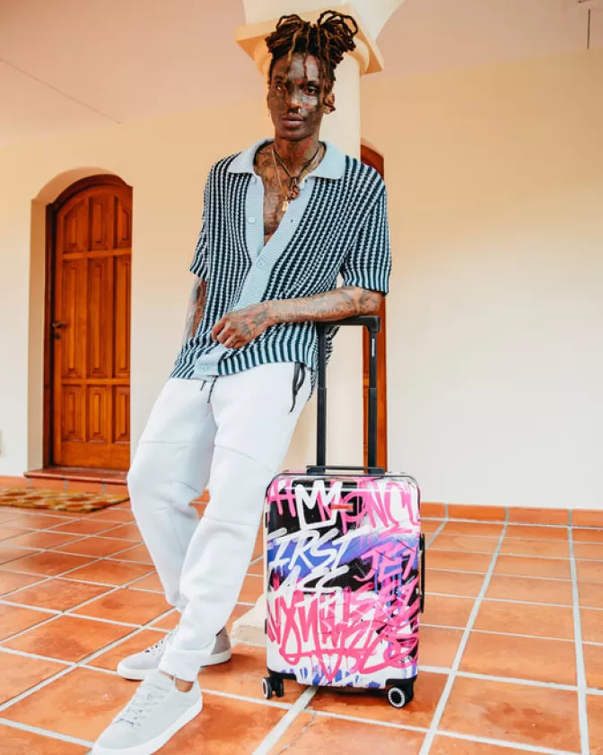 Valigia Cabina Rigida Sprayground Shark Atelier - Design Squalo Iconico e Funzionalità Nautiche per Viaggi Stilosi

(：，，，