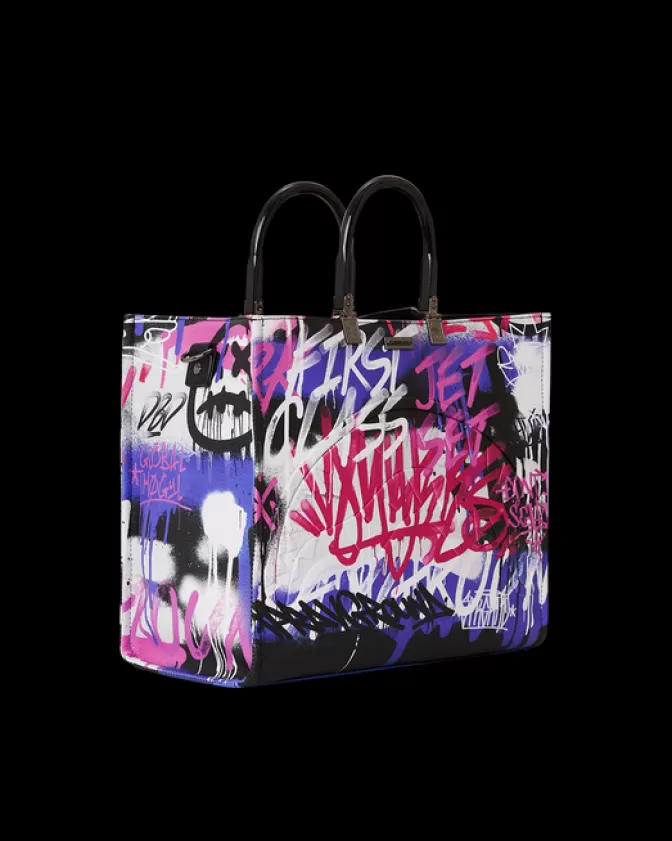 Borsa Sprayground Tartaruga Stile Marino · Tracolla Artistica con Stampa Squalo · Borse & Accessori Moda Estate 2024 · Edizione Limitata Atelier