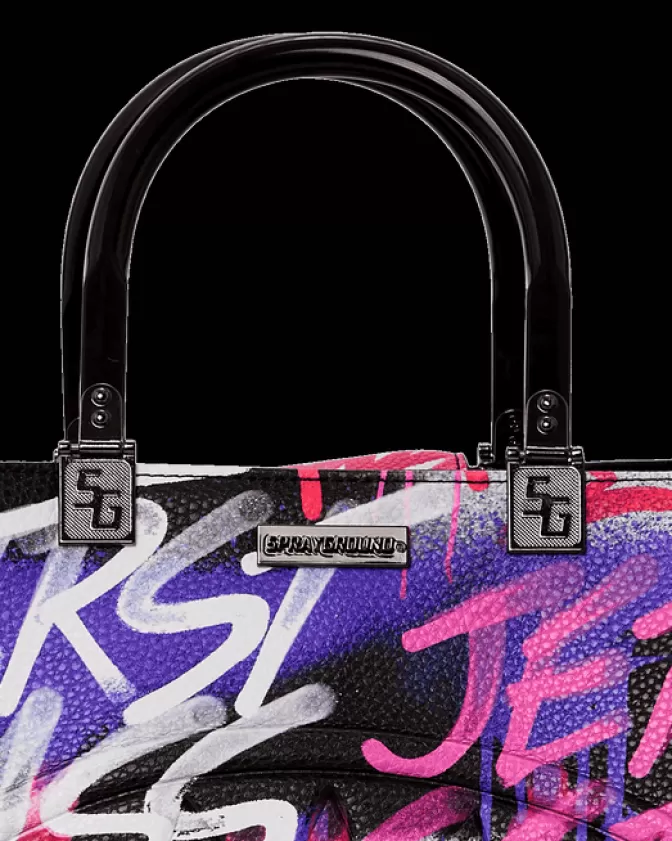 Borsa Sprayground Tartaruga Stile Marino · Tracolla Artistica con Stampa Squalo · Borse & Accessori Moda Estate 2024 · Edizione Limitata Atelier