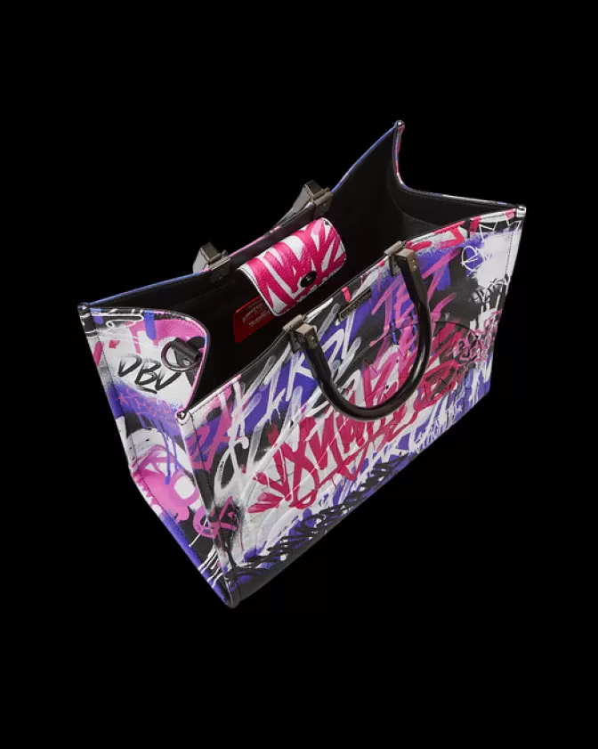 Borsa Sprayground Tartaruga Stile Marino · Tracolla Artistica con Stampa Squalo · Borse & Accessori Moda Estate 2024 · Edizione Limitata Atelier