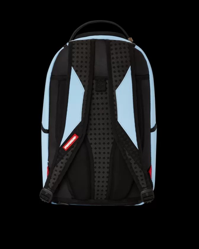Zaino Sprayground Originale - Design Shark Central Blu Oceano, Modello DLXV per Stile Urbano