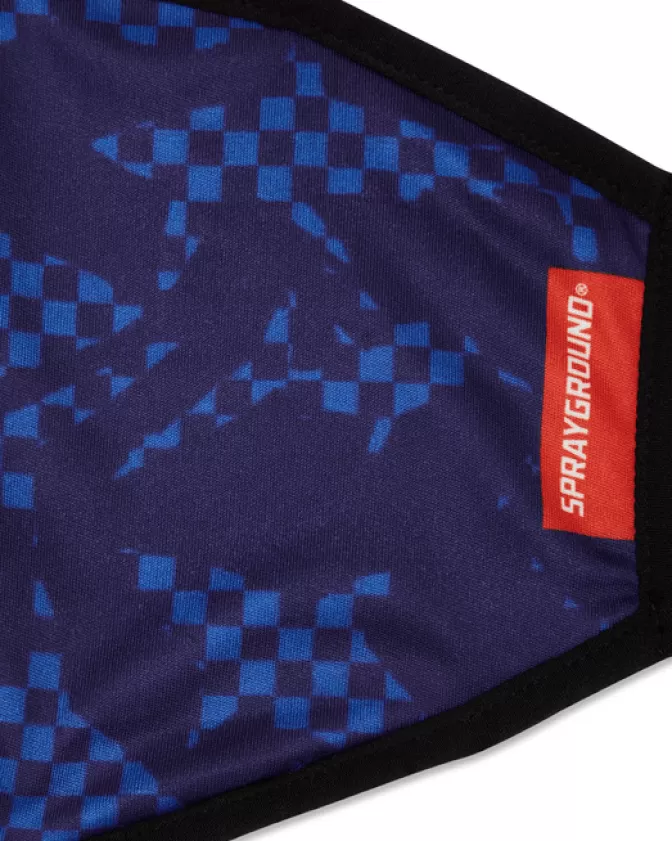 Mascherina Originale Sprayground - Stampa Squalo Stilizzato in Blu Elettrico, Protezione Igienica con Stile  

*Design Esclusivo con Motivo Squalo Geometrico  
*Ideale per Uso Quotidiano e Sportivo  
*Tessuto Traspirante a 3 Strati Certificato