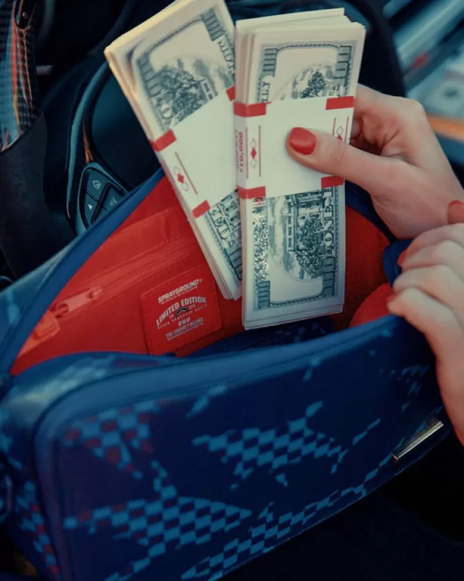 Sprayground Portaoggetti da Viaggio - Borsa Multifunzione 