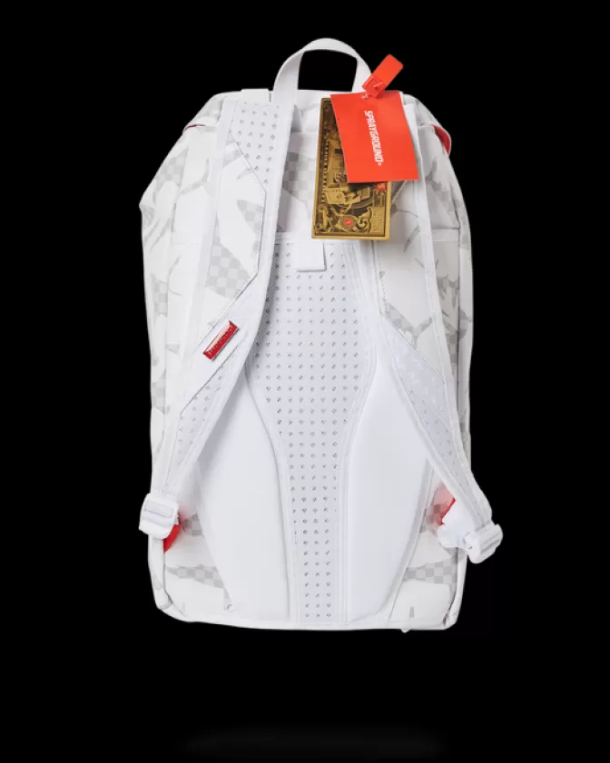 Zaino Sprayground Hills - Design Squalo Bianco Impermeabile per Stile Urbano e Viaggi Comodi