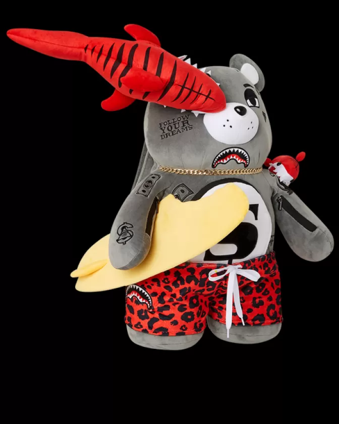 Zaini Sprayground con Orsetto - Design Shark Friends & MoneyBear per Ragazzi