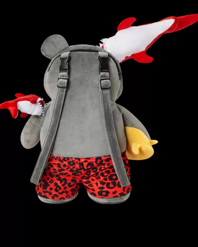 Zaini Sprayground con Orsetto - Design Shark Friends & MoneyBear per Ragazzi