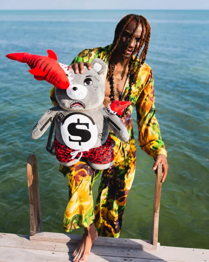 Zaini Sprayground con Orsetto - Design Shark Friends & MoneyBear per Ragazzi