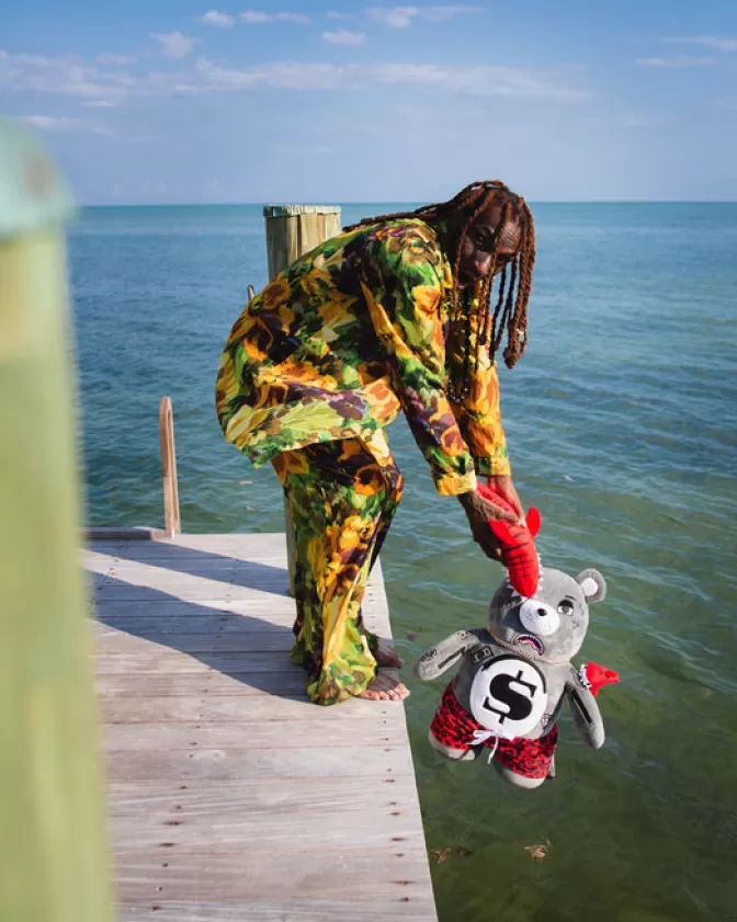 Zaini Sprayground con Orsetto - Design Shark Friends & MoneyBear per Ragazzi