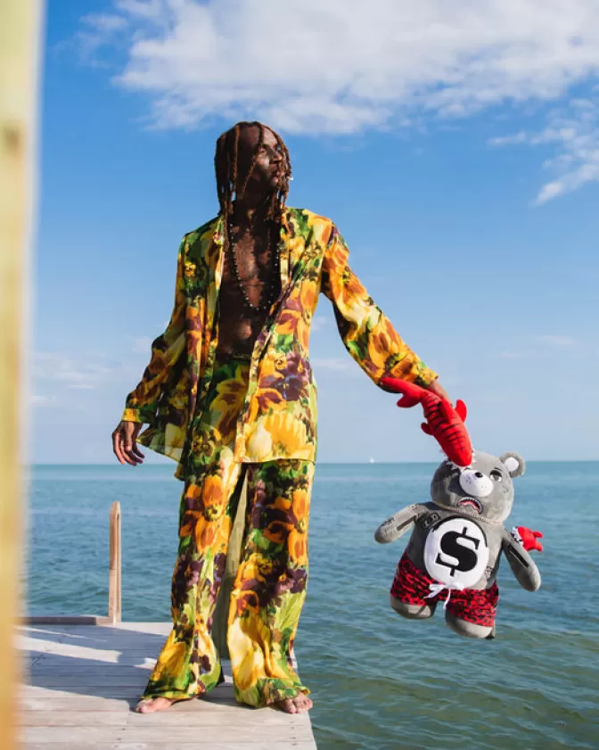 Zaini Sprayground con Orsetto - Design Shark Friends & MoneyBear per Ragazzi