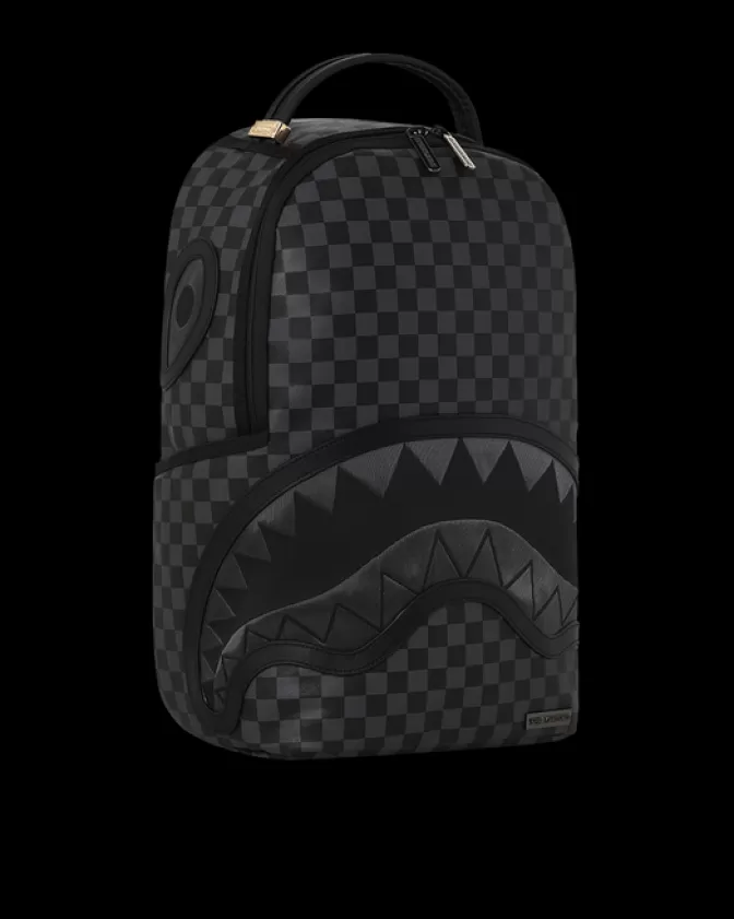 Sprayground Zaino Shark Optics a Luci - Illuminati con Effetti Stroboscopici | Modello Unisex Impermeabile 

（：，