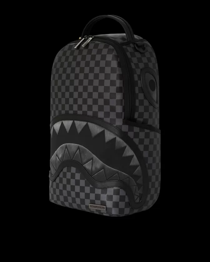 Sprayground Zaino Shark Optics a Luci - Illuminati con Effetti Stroboscopici | Modello Unisex Impermeabile 

（：，