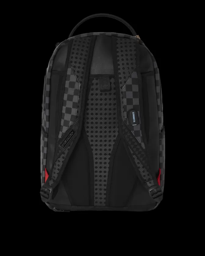 Sprayground Zaino Shark Optics a Luci - Illuminati con Effetti Stroboscopici | Modello Unisex Impermeabile 

（：，