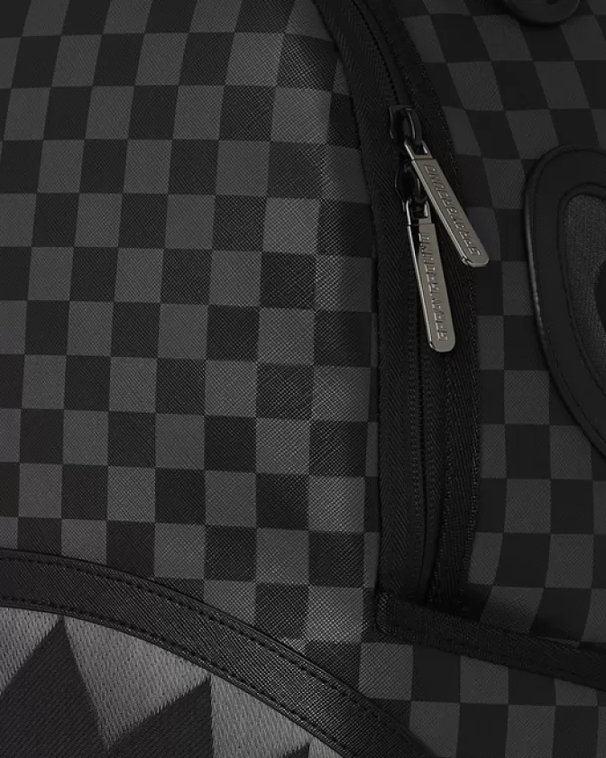 Sprayground Zaino Shark Optics a Luci - Illuminati con Effetti Stroboscopici | Modello Unisex Impermeabile 

（：，