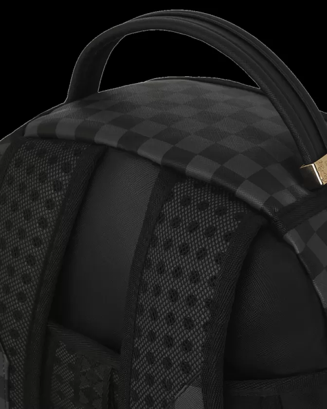 Sprayground Zaino Shark Optics a Luci - Illuminati con Effetti Stroboscopici | Modello Unisex Impermeabile 

（：，