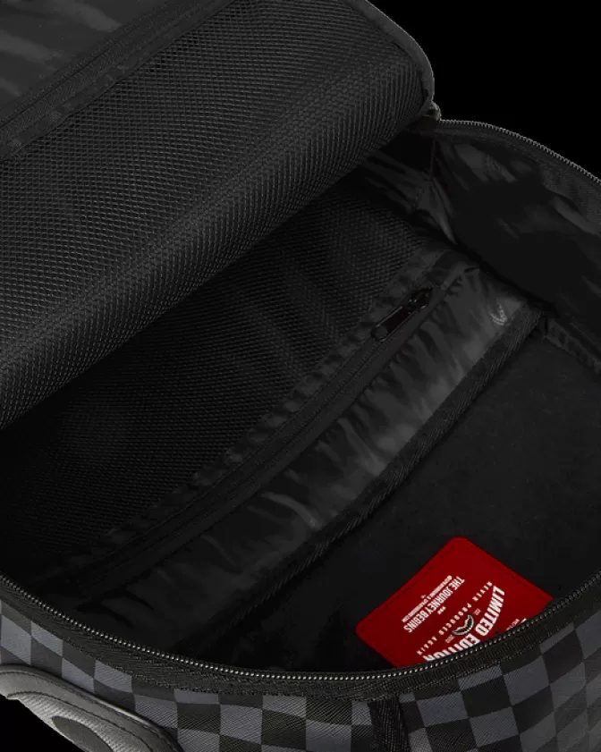 Sprayground Zaino Shark Optics a Luci - Illuminati con Effetti Stroboscopici | Modello Unisex Impermeabile 

（：，