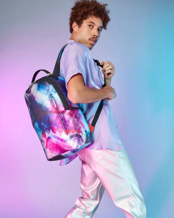 Zaino Sprayground Shark Club - Design Futurista e Organizzazione Ottimale per Dispositivi Elettronici