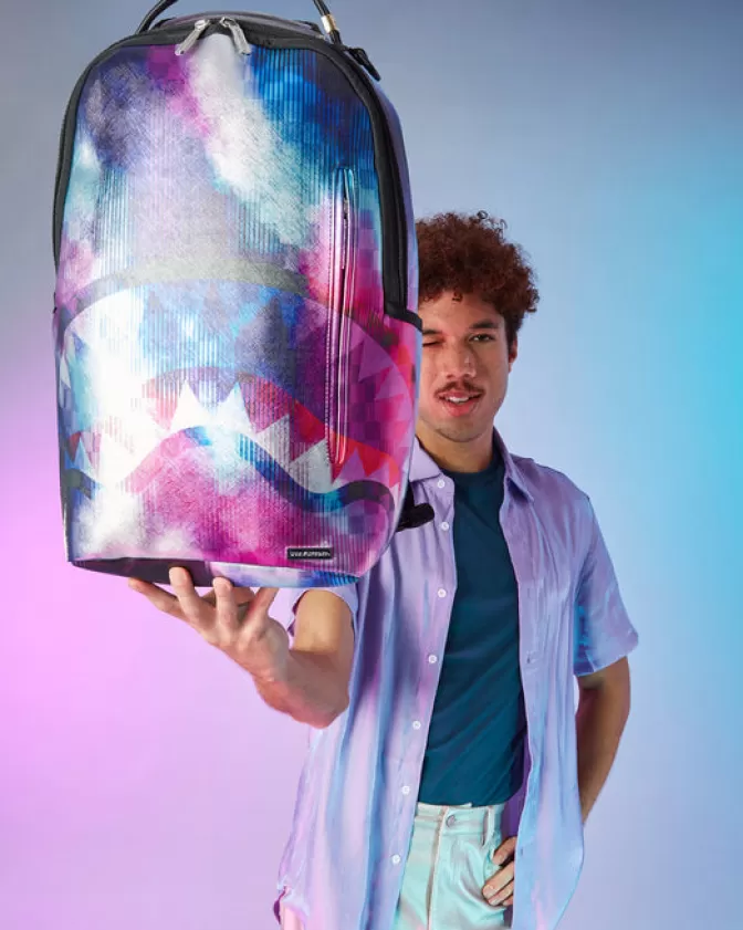 Zaino Sprayground Shark Club - Design Futurista e Organizzazione Ottimale per Dispositivi Elettronici