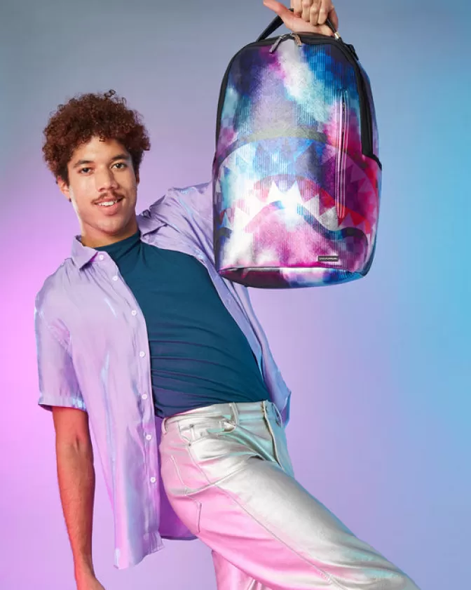 Zaino Sprayground Shark Club - Design Futurista e Organizzazione Ottimale per Dispositivi Elettronici