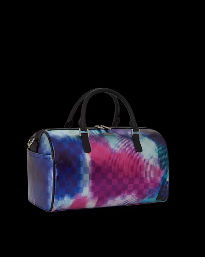Borsa Sportiva Compatta Sprayground Shark Club - Design Futurista Electronica, Ideale per Viaggi e Palestra