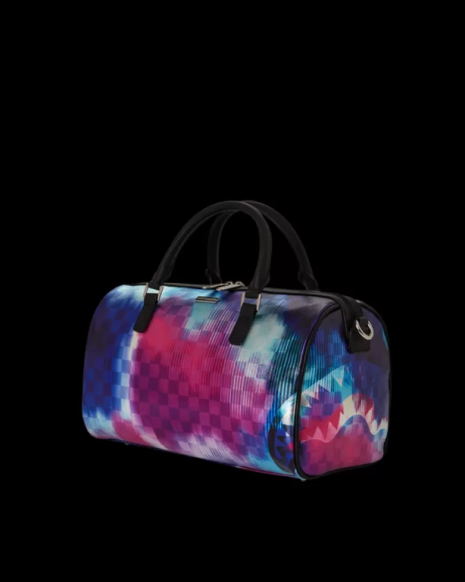 Borsa Sportiva Compatta Sprayground Shark Club - Design Futurista Electronica, Ideale per Viaggi e Palestra