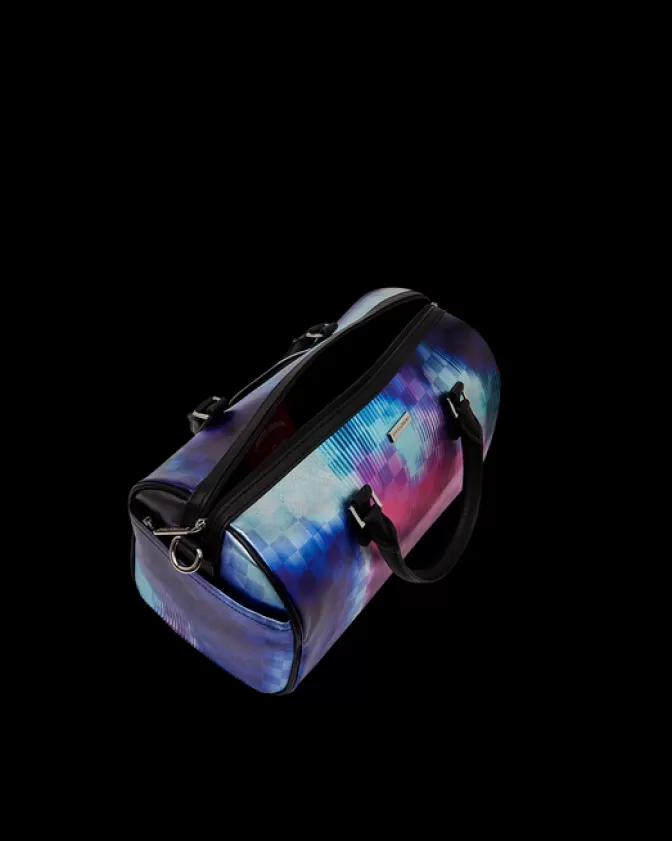 Borsa Sportiva Compatta Sprayground Shark Club - Design Futurista Electronica, Ideale per Viaggi e Palestra