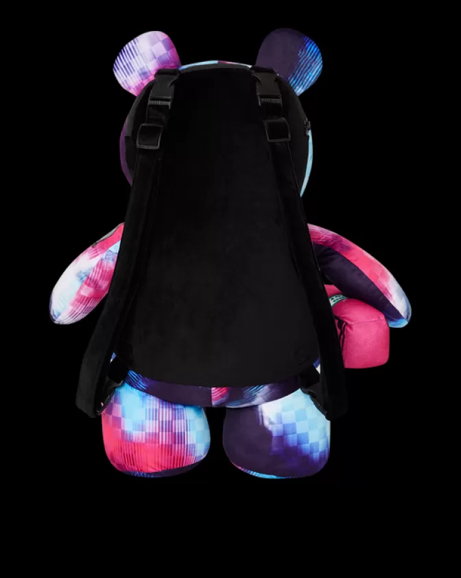 Zaini Sprayground con Orsacchiotto Peluche - Collezione Sharkclub Elettronica, Design Moneybear per Bambini e Ragazzi, Stile Urbano con Tasche Funzionali, Modelli Unisex con Chiusura Sicura, Portaoggetti a Forma di Teddy Bear
