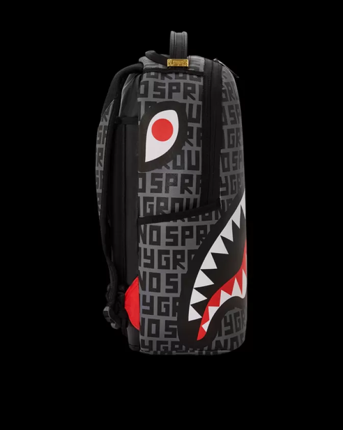 Zaino Sprayground Design Squalo Stealth - Modello Pilota DLXV per stile unico