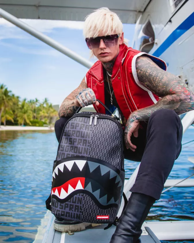 Zaino Sprayground Design Squalo Stealth - Modello Pilota DLXV per stile unico