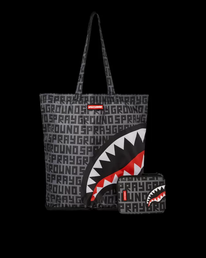 Sprayground Borsa Viaggio Compatta SHARKFINITY - Tracolla Stealth con Design Aerodinamico e Prezzo Accessibile