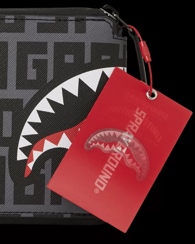 Sprayground Borsa Viaggio Compatta SHARKFINITY - Tracolla Stealth con Design Aerodinamico e Prezzo Accessibile