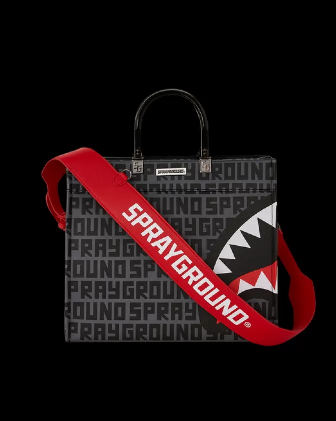 Borse Sprayground Impermeabili | Modello Tortuga con Design Avventura Stile Pilota e Squalofinitura Stealth - Shopping Bag Durevole per Viaggi Urbani