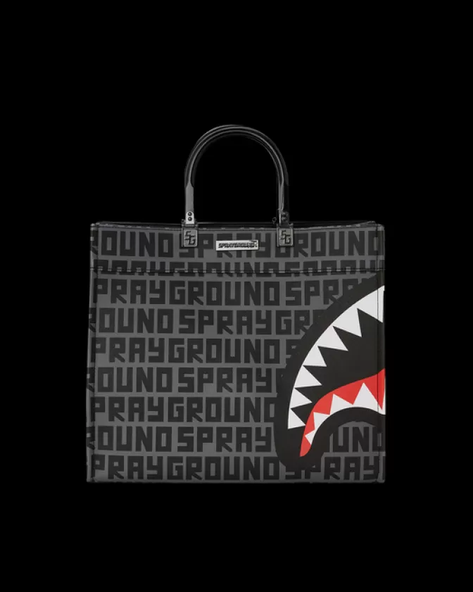 Borse Sprayground Impermeabili | Modello Tortuga con Design Avventura Stile Pilota e Squalofinitura Stealth - Shopping Bag Durevole per Viaggi Urbani