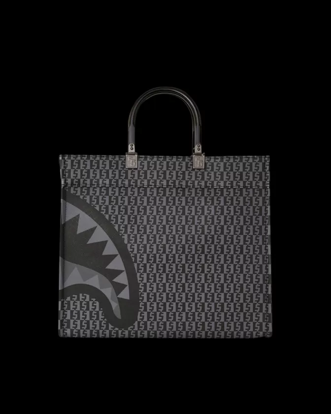 Borse Sprayground Impermeabili | Modello Tortuga con Design Avventura Stile Pilota e Squalofinitura Stealth - Shopping Bag Durevole per Viaggi Urbani